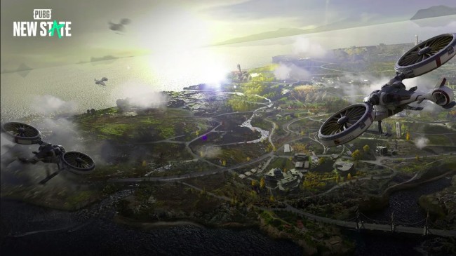 drone di pubg new state