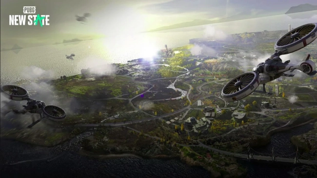 drone di pubg new state