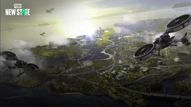 drone di pubg new state