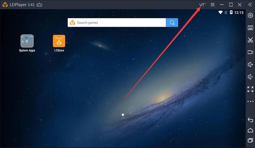 Bagaimana membuka VT