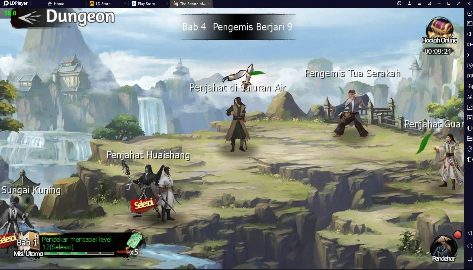 download dan main condor heroes di pc pakai emulator ldplayer