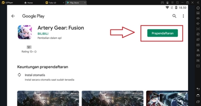 yuk daftar game artery gear fusion sekarang juga