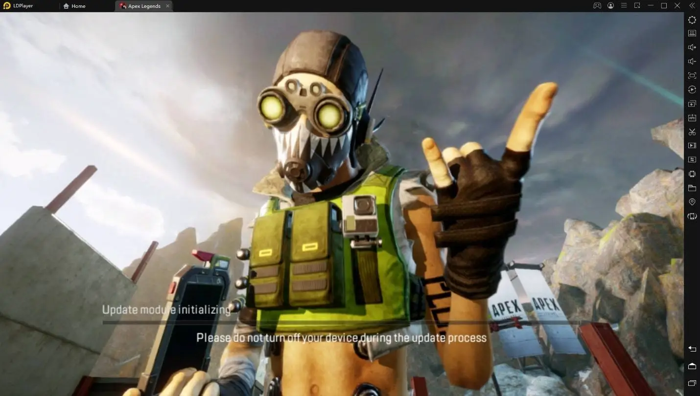 ulasan main apex legends mobile di pc emulator android ldplayer