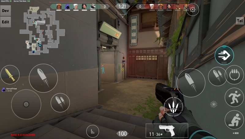 game valorant mobile first person shooter