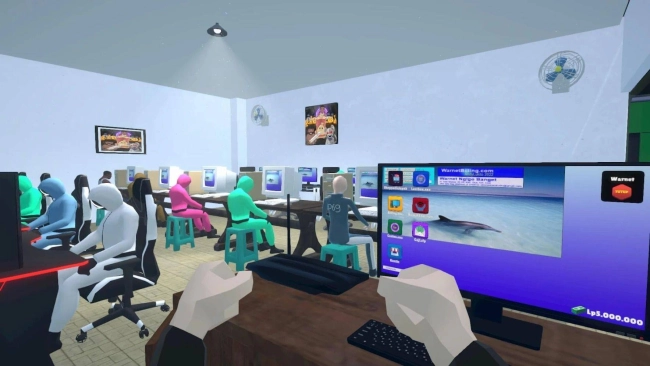 cara main warnet simulator di pc atau laptop