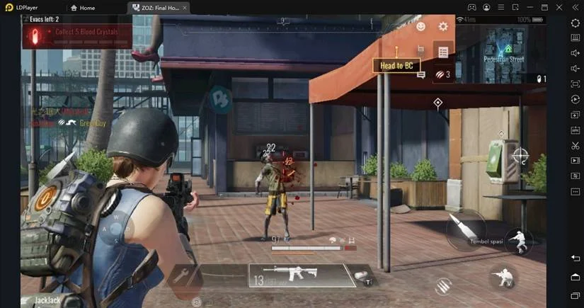 cara main zoz final hour di pc