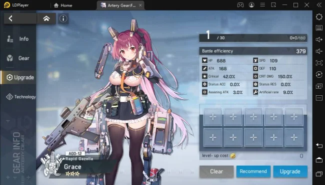 Hal unfaedah diawal game artery gear fusion