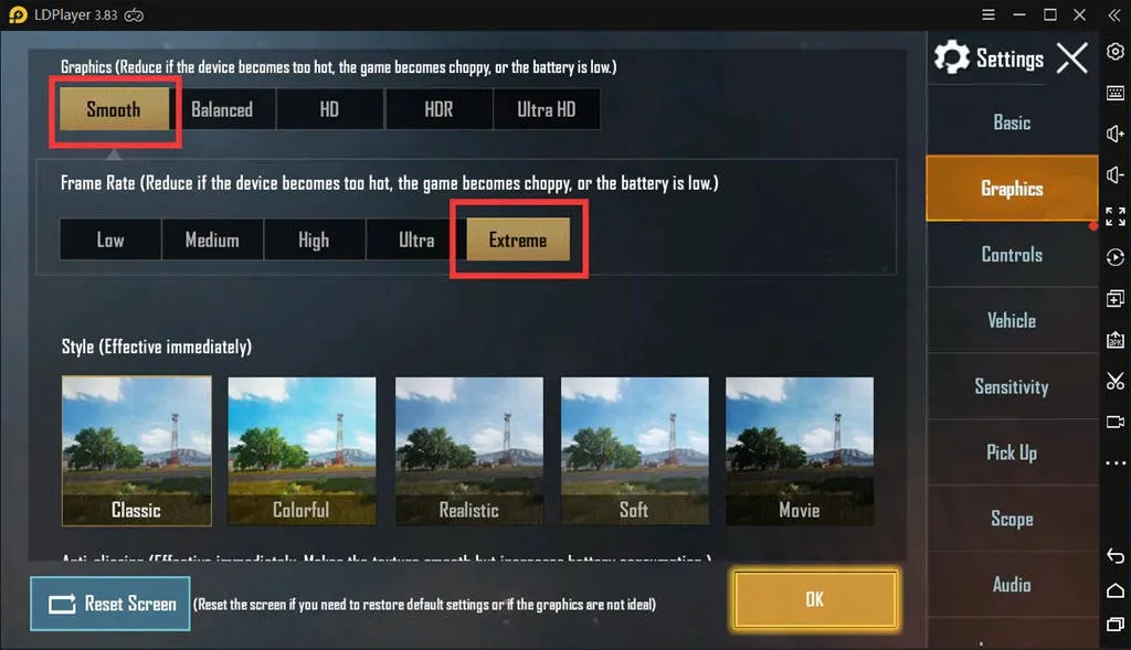 Bagaimana brmain PUBG Mobile di PC dengan FPS Boost