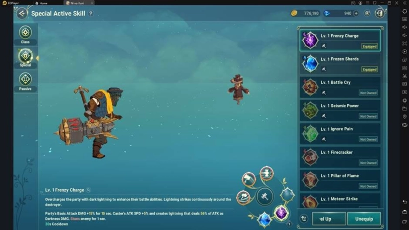 cara main ni no kuni cross worlds di pc emulator ldplayer