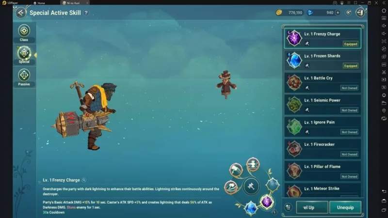 cara main ni no kuni cross worlds di pc emulator ldplayer