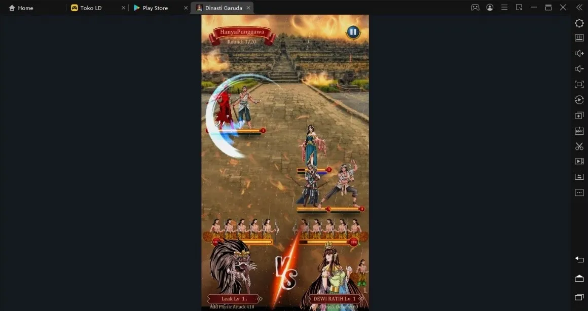 main game dinasti garuda di emulator ringan ldplayer