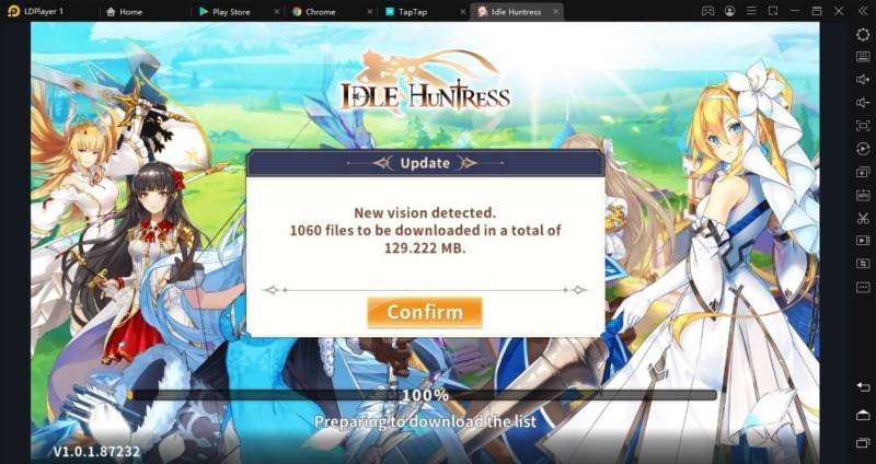 cara download game idle huntress di pc pakai emulator