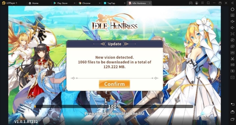 cara download game idle huntress di pc pakai emulator