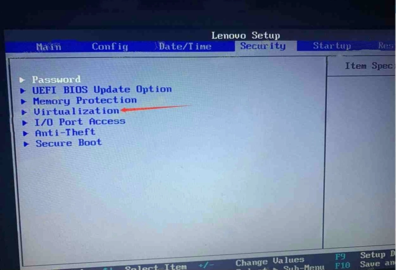 Aktifkan Teknologi Virtualisasi (VT) di desktop dan laptop Lenovo