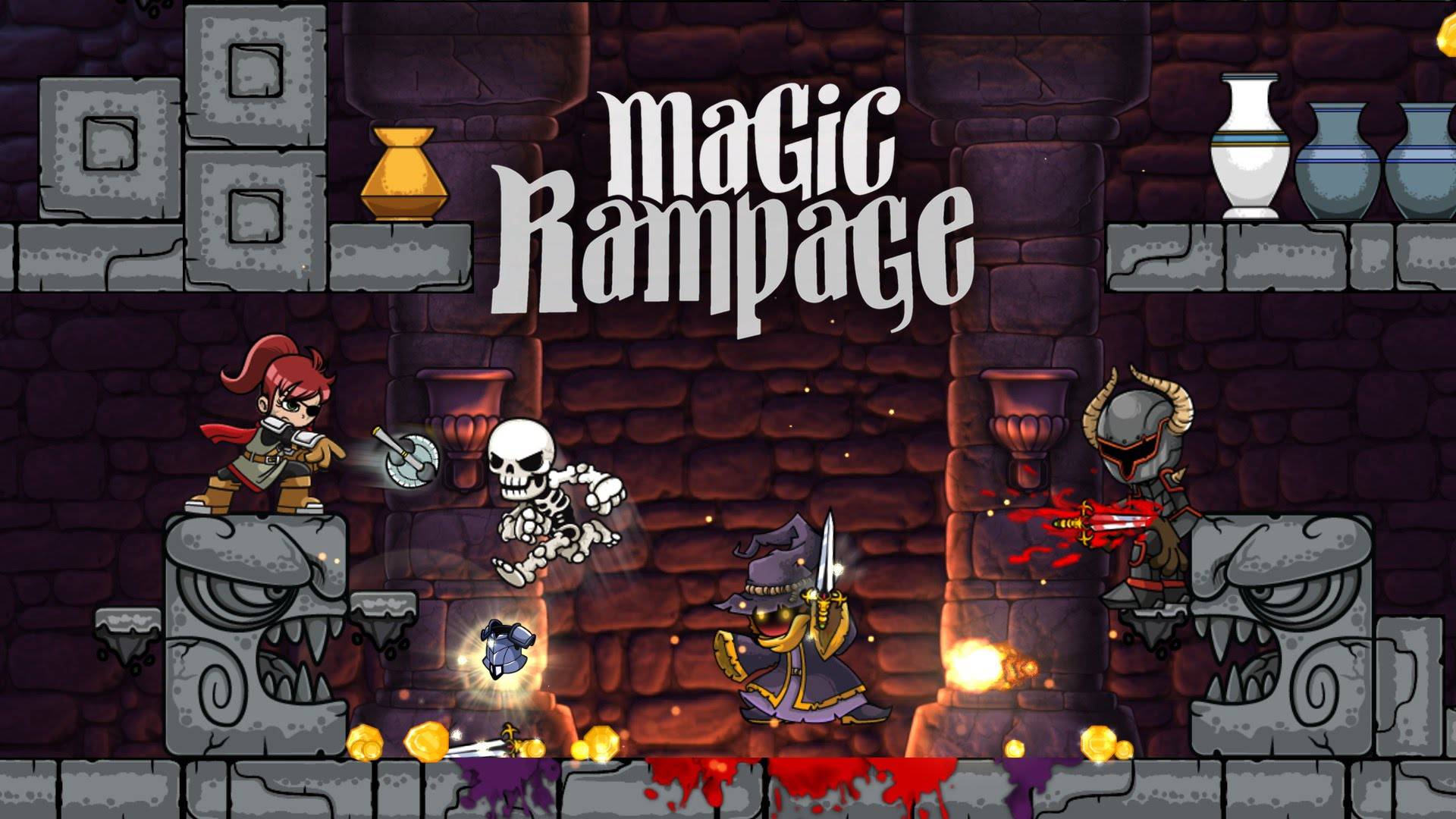 Magic Rampage: Game RPG Side-Scroll “Freemium” Rasa Premium