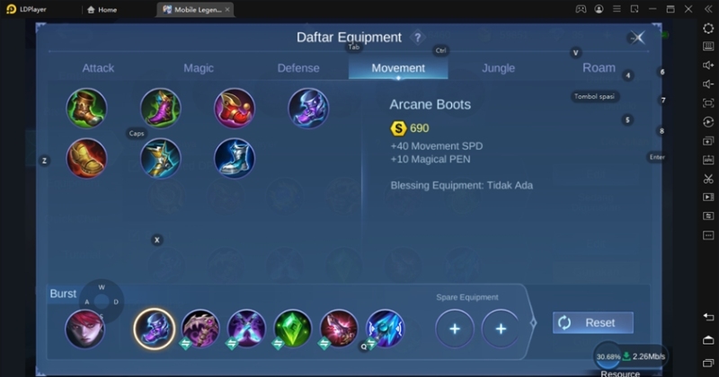tips rekomendasi build julian mobile legends mlbb