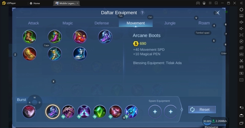 tips rekomendasi build julian mobile legends mlbb