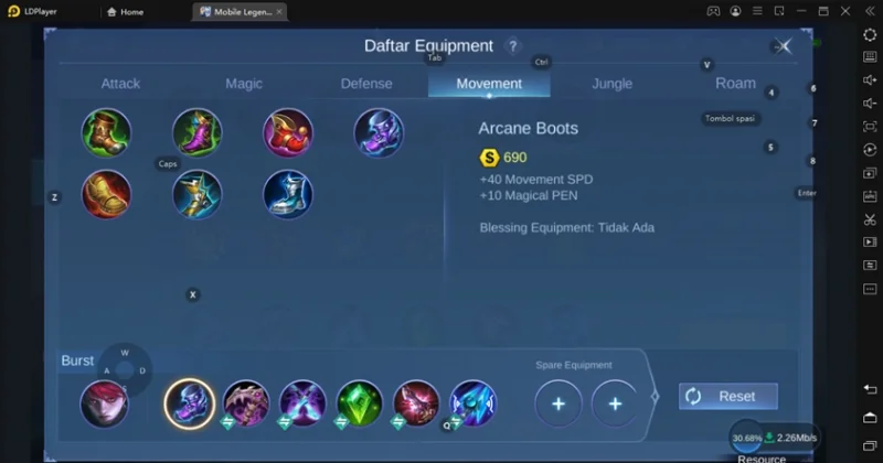 tips rekomendasi build julian mobile legends mlbb