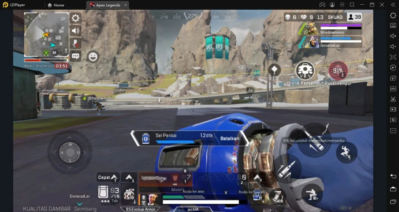 serunya bermian apex legends mobile