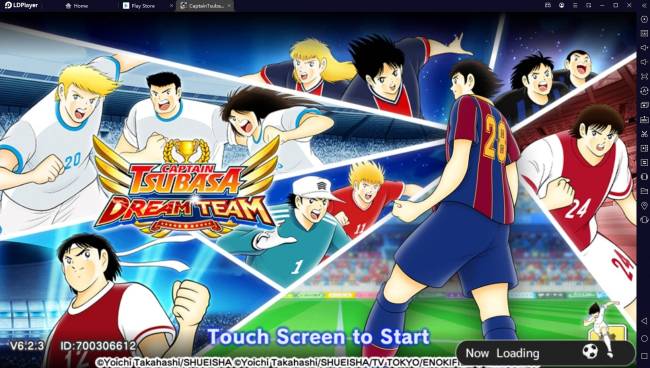 download main captain tsubasa dream team di pc emulator ldplayer