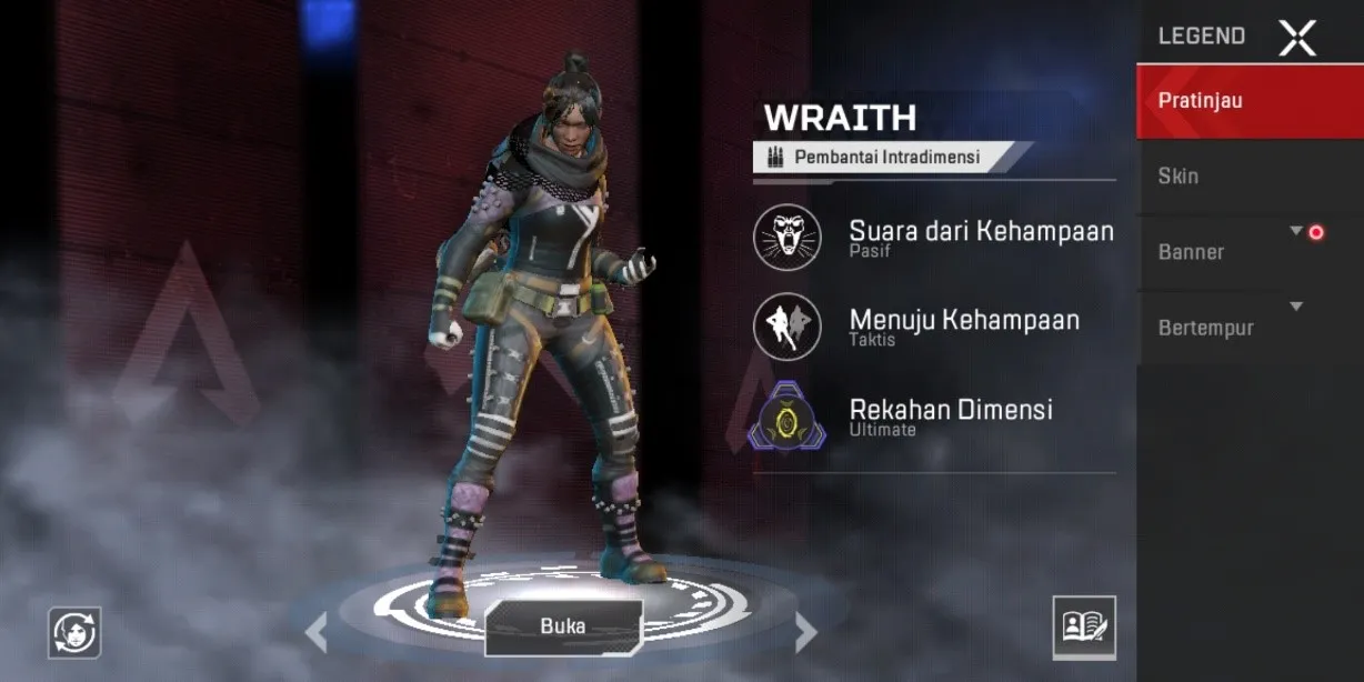 legend wraith di apex