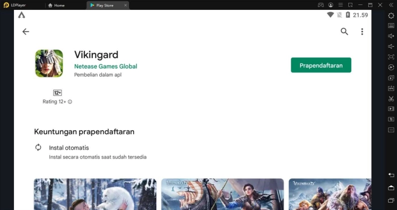 prapendaftaran vikingard dibuka