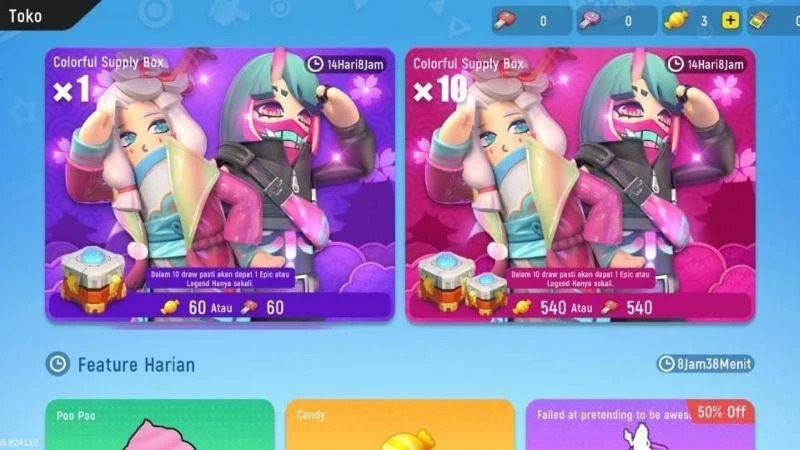 Supply Box Alice di Sausage Man dan Cara Mendapatkannya