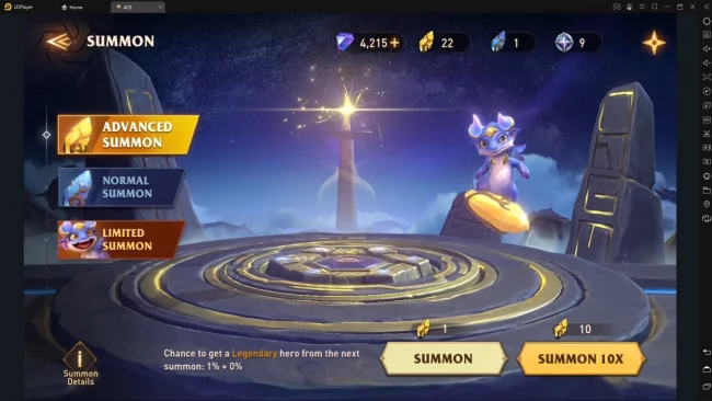 summon hero di awaken chaos era