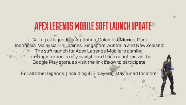 Apex Legend Akan Melakukan Tahapan Soft Launch dan Indonesia Juga Termasuk Negara Yang Akan Mendapatkan-nya