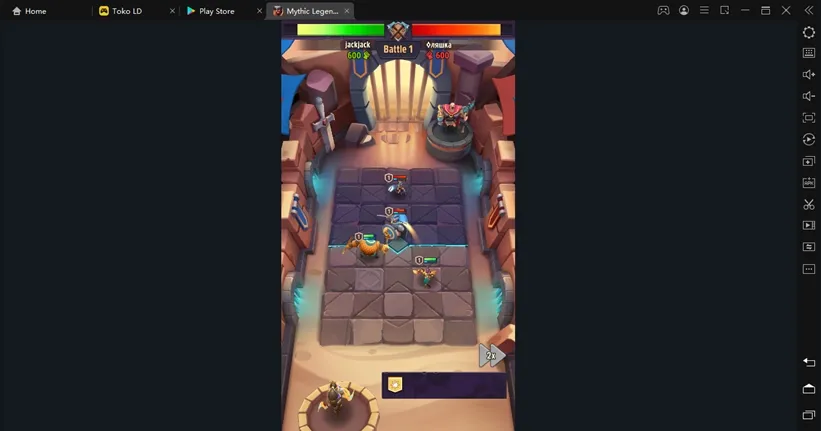 cara main game mythic legends di emulator ldplayer