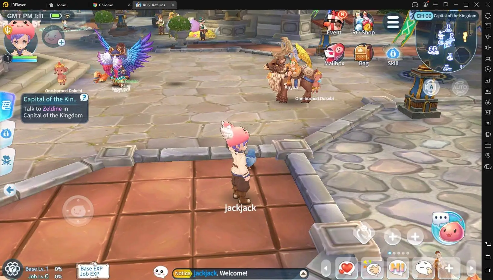 cara main ragnarok v (ROV): returns di pc gratis dengan emulator andorid, ldplayer