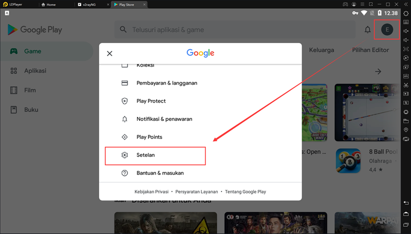 Bagaimana cara mengunduh dan menginstal paket instalasi khusus emulator Kings Raid?