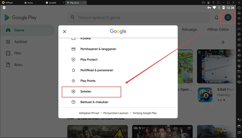 Bagaimana cara mengunduh dan menginstal paket instalasi khusus emulator Kings Raid?
