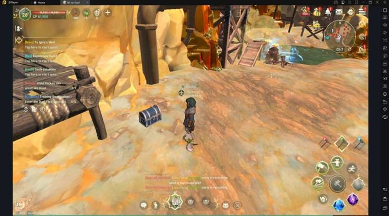 Cara Menemukan Peti Harta Karun di Ni No Kuni: Cross Worlds Wilayah Eastern Heartlands - Bisa untuk Upgrade Armor!