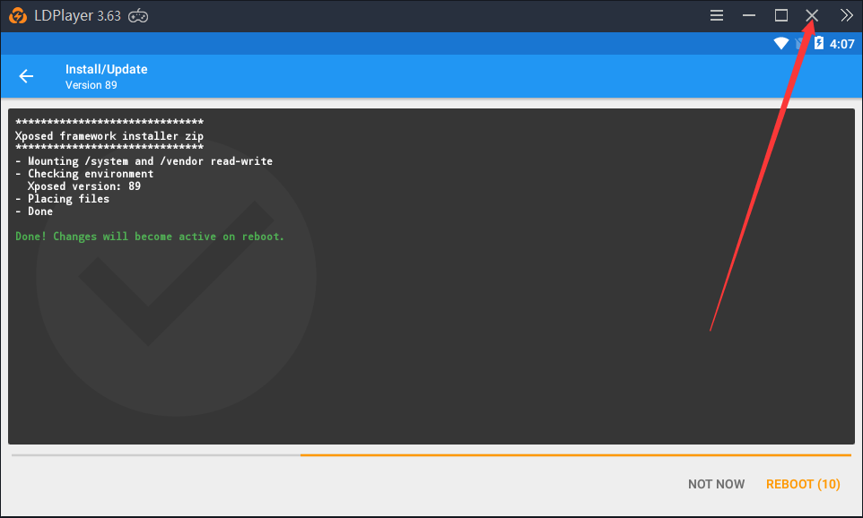 Siapkan Xposed Installer di LDPlayer Anda
