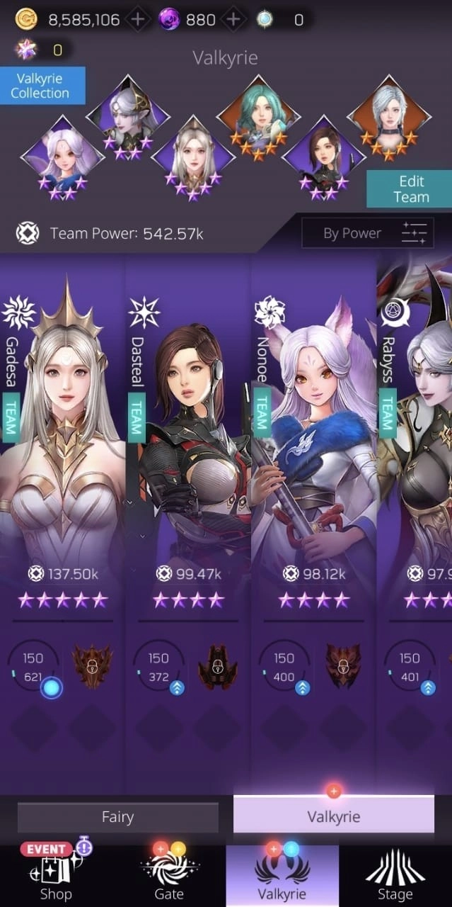 main game Valkyrie Rush: Idle & Merge di pc laptop