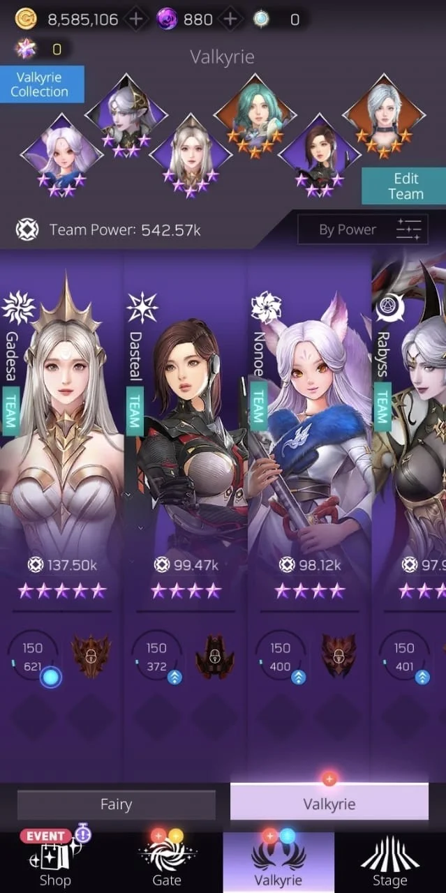 main game Valkyrie Rush: Idle & Merge di pc laptop