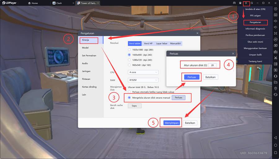 Solusi untuk Tower of Fantasy yang menyebabkan ruang disk tidak mencukupi