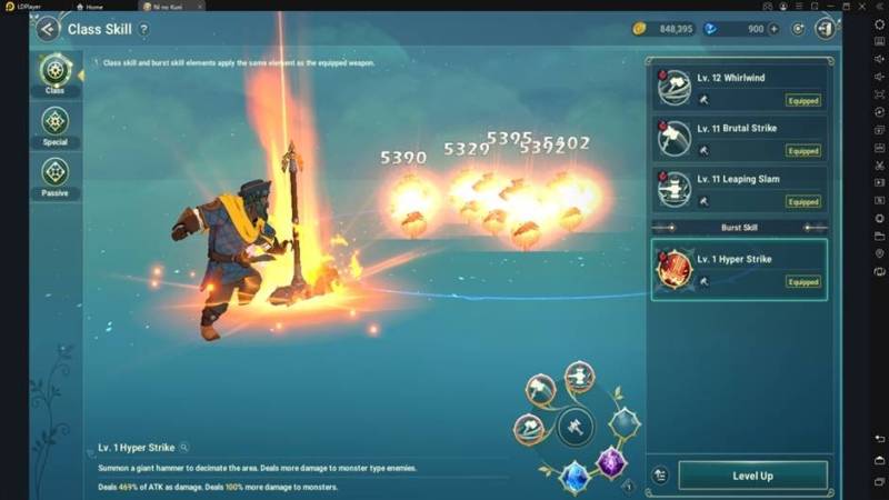 skill destroyer ni no kuni cross worlds pc emulator ldplayer