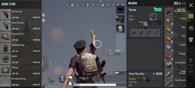 flare gun di pubg new state