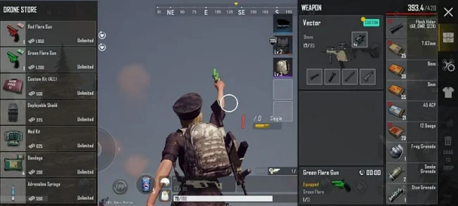 flare gun di pubg new state