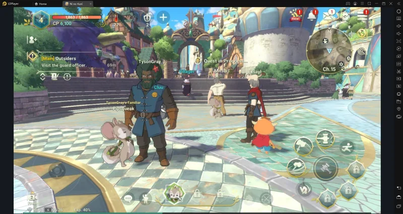 ni no kuni cross worlds resmi rilis