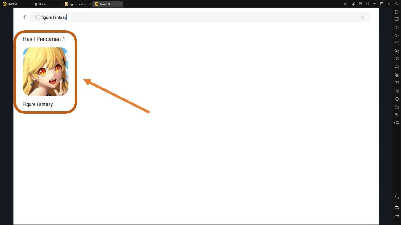 main game figure fantasy di pc menggunakan emulator android ldplayer