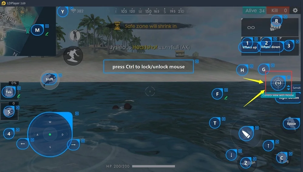 Bermain Free Fire dengan High FPS di Android Emulator