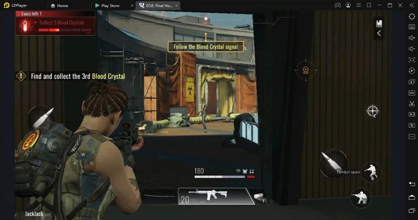 cara atur tombol keyboard mapping di emulator ldplayer zoz final hour