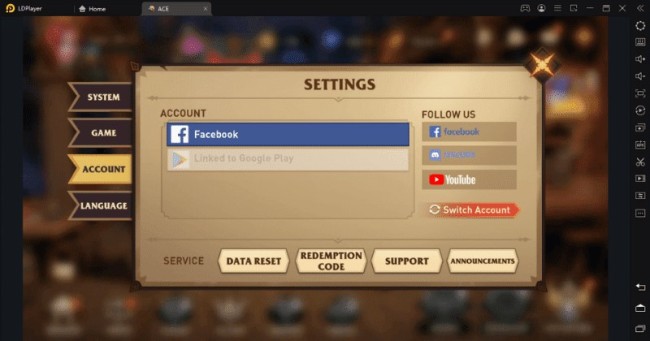 main awaken chaos era di pc dengan emulator ldplayer