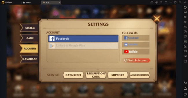 main awaken chaos era di pc dengan emulator ldplayer