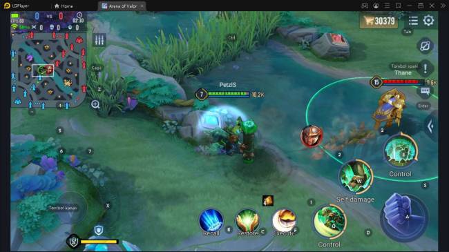 Mainkan mekanik gameplay terbaru Arena of Valor di PC menggunakan Emulator LDPlayer