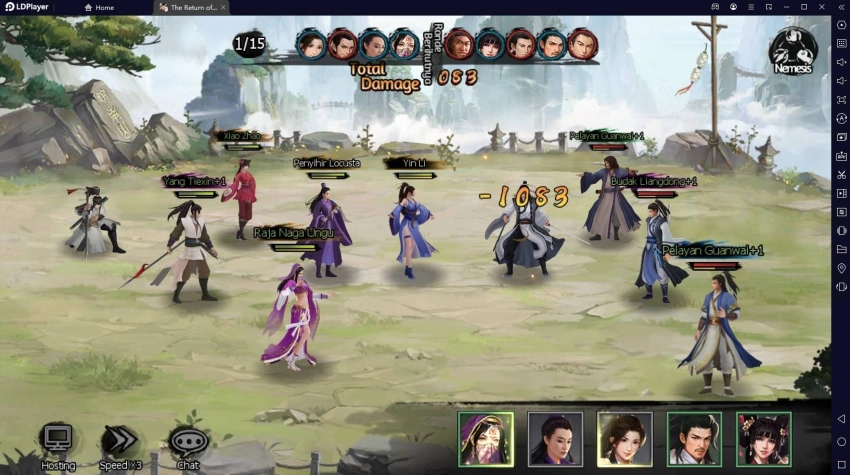 Panduan Advanced RPG The Return of Condor Heroes, Bisa AFK Juga!