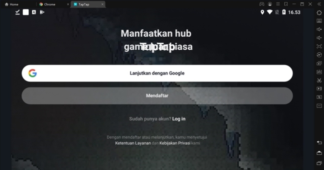 cara daftar cbt Girls Frontline 2: Exilium di taptap pakai emulator ldplayer